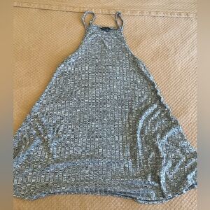 Gray Sleeveless Women's Top